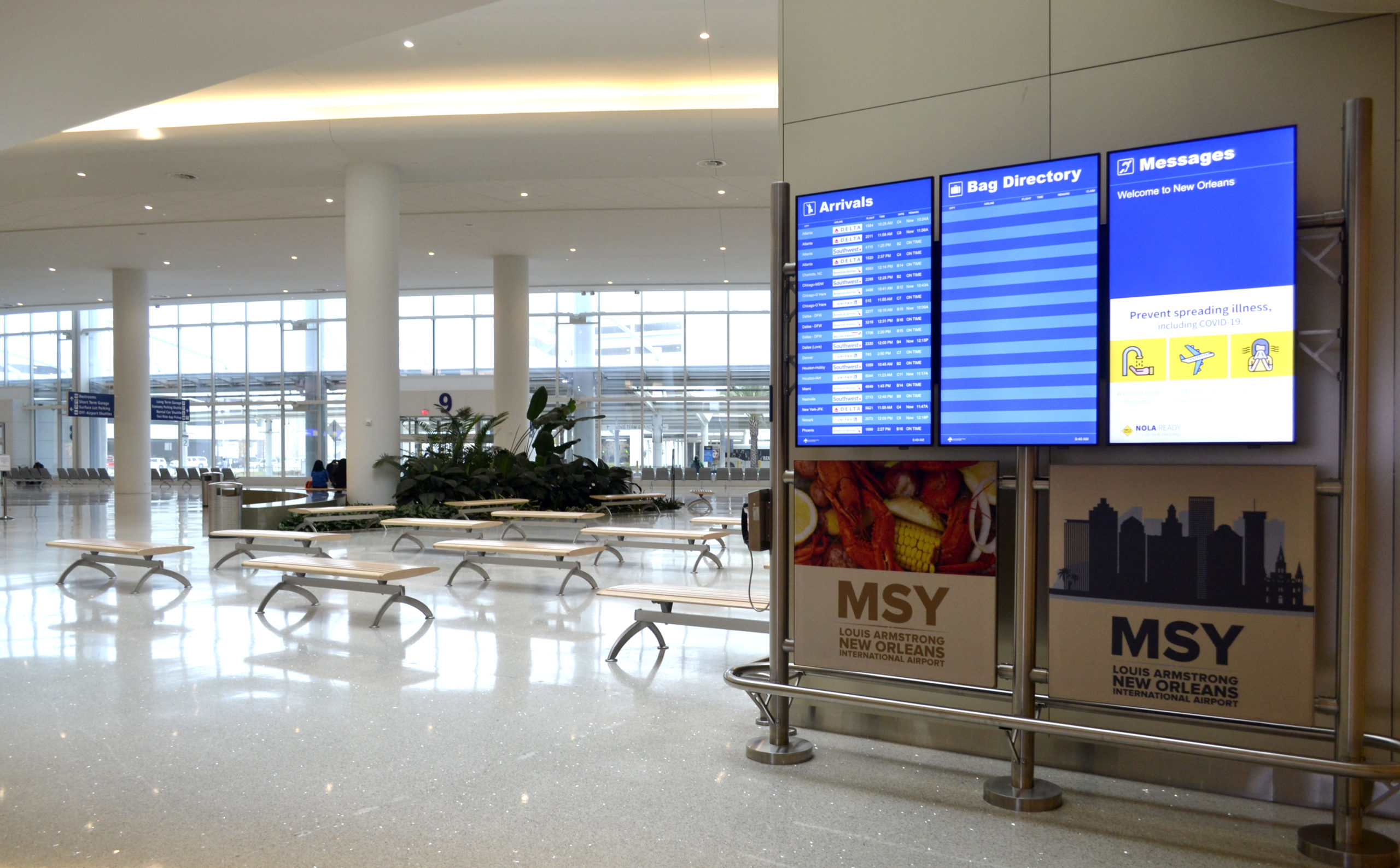 flymsy - Louis Armstrong New Orleans International Airport