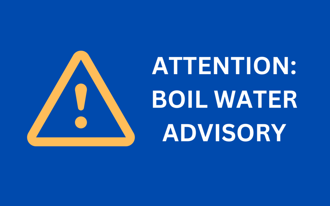 Boil Water Advisory Issued