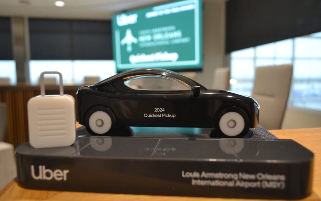 Louis Armstrong Airport Recognized by Uber with Quickest Pickup Award