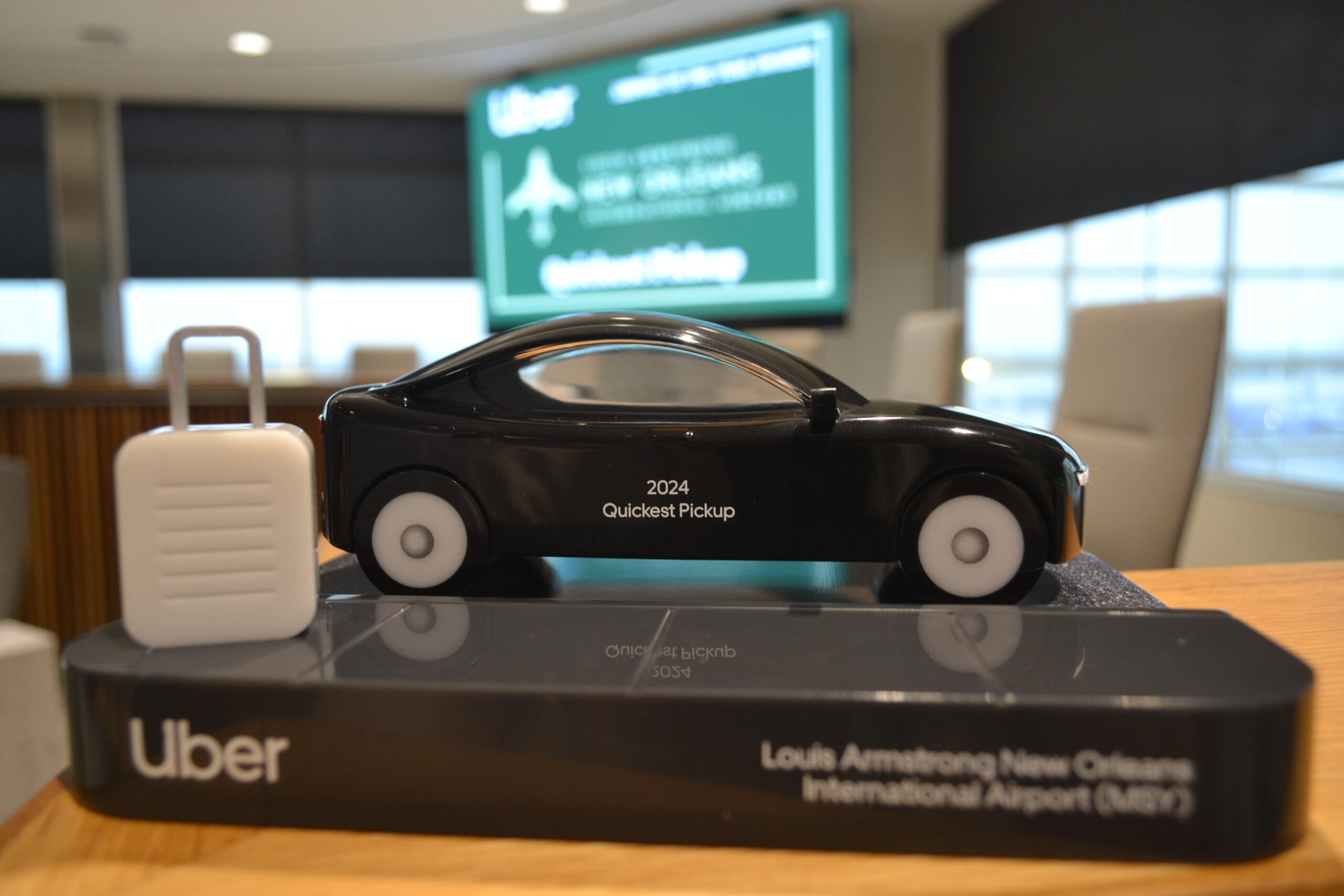Louis Armstrong Airport Recognized by Uber with Quickest Pickup Award