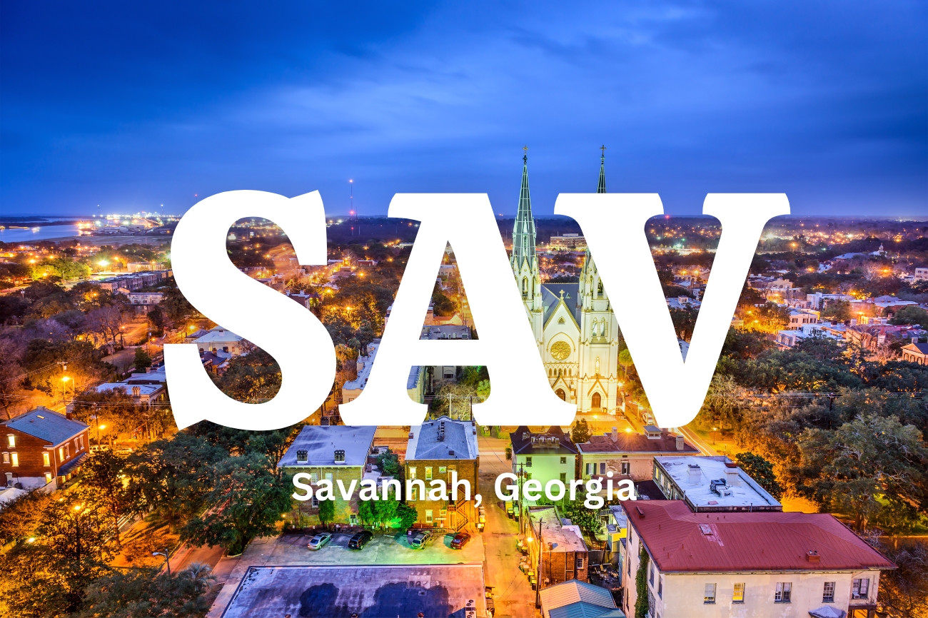 SAV - Savannah, GA