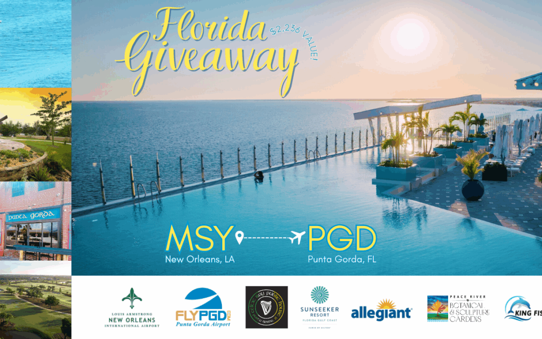 Enter to Win the Florida Giveaway. MDY to PGD