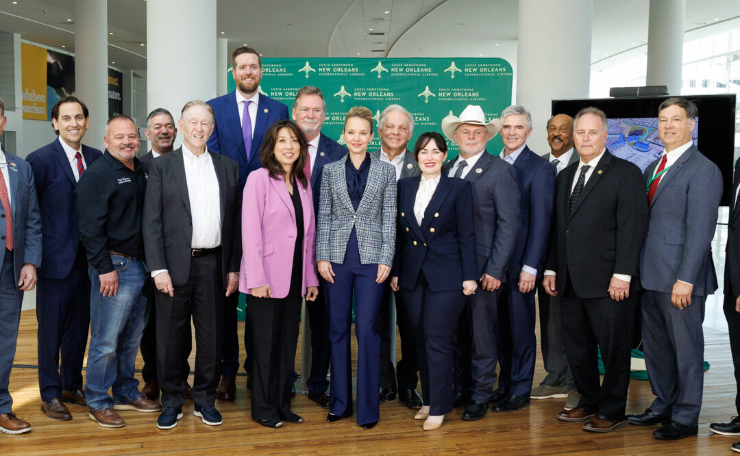 Mayor Moreno, Regional Leaders Share Details of Master Plan for Louis Armstrong New Orleans International Airport